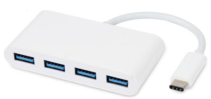 MICROCONNECT USB - C to 4 X USB 3.0 A port (USB3.1CUSB3)