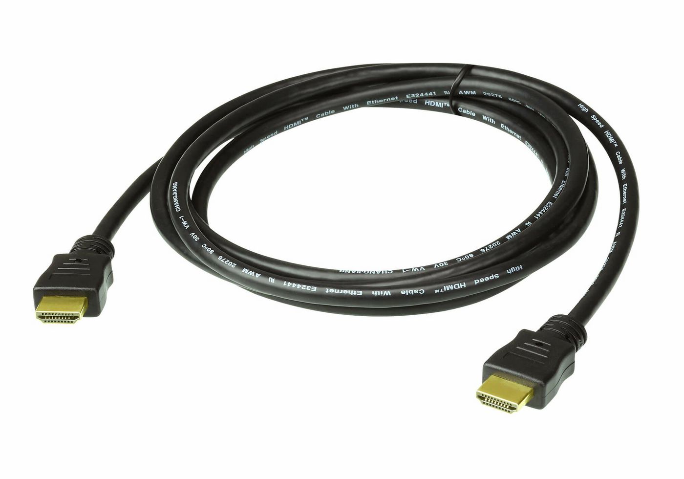 ATEN High Speed HDMI Cable with Ethernet  True 4K 2m
