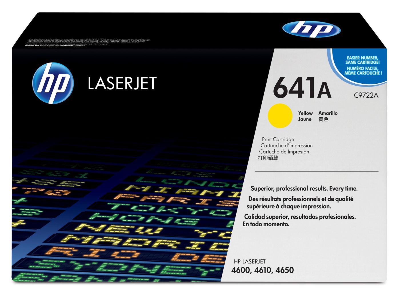 HP 641A Gelb LaserJet Tonerpatrone (C9722A)