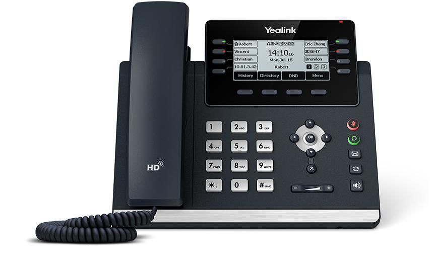 Yealink W126270006 SIP-T43U IP phone Grey LCD 