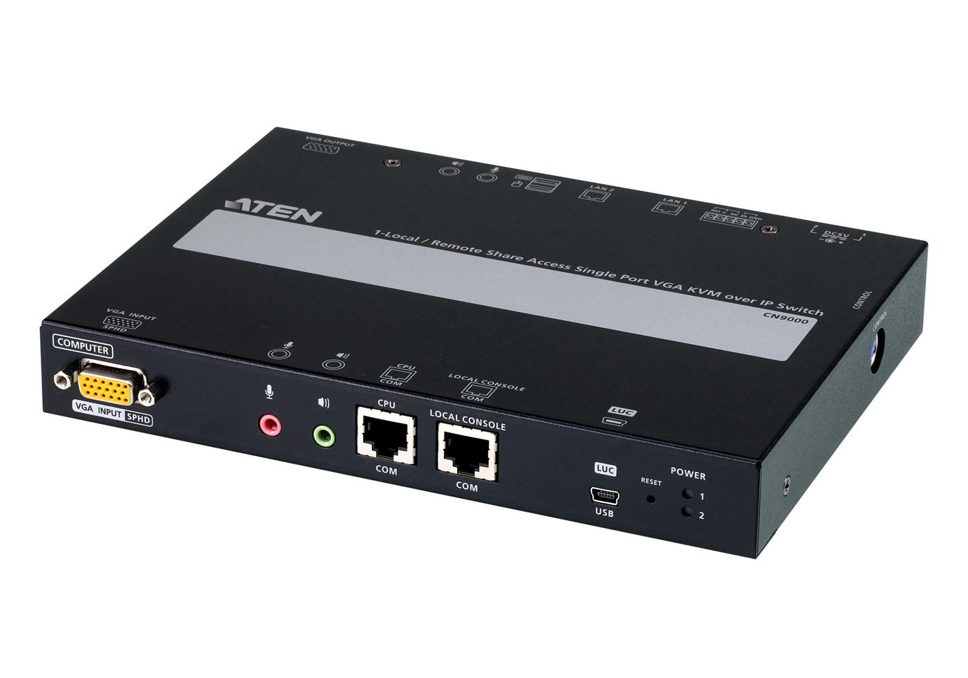 Aten CN9000-AT-G W126262120 1-Port VGA KVM over IP Switch 