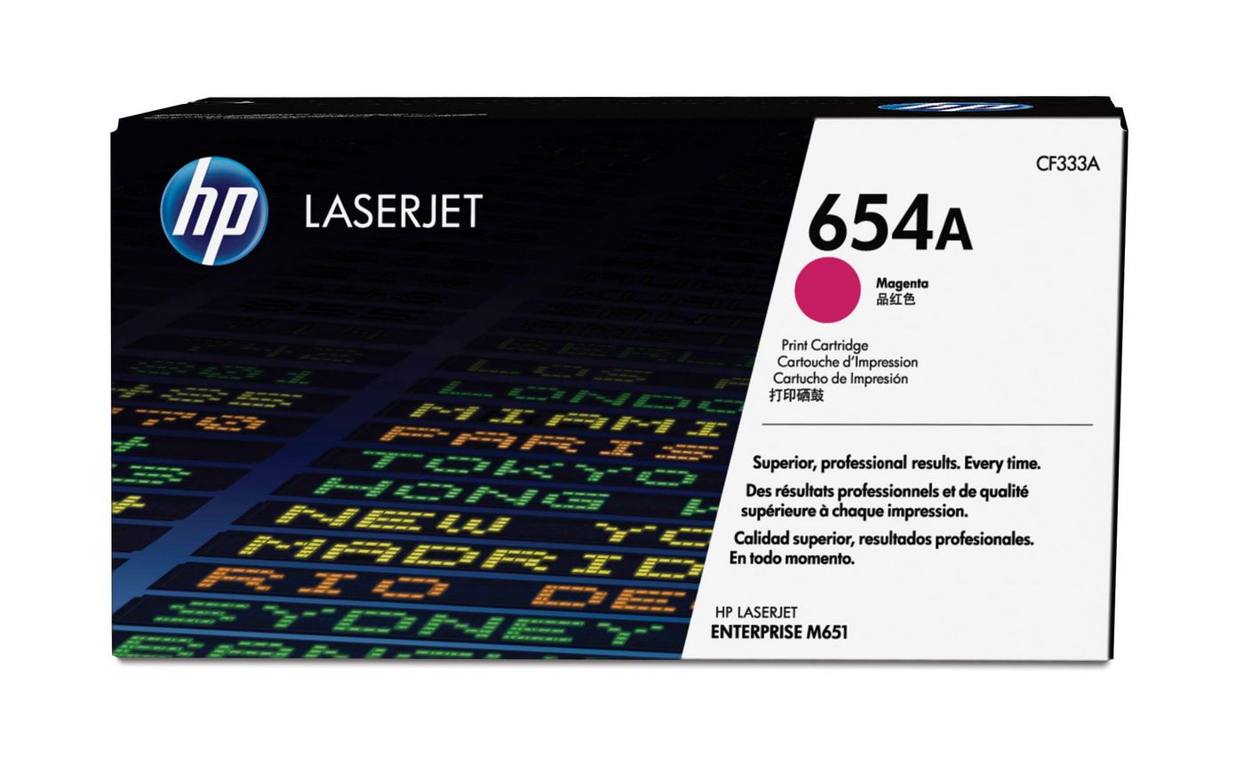 HP 654A Magenta LaserJet Tonerpatrone (CF333A)