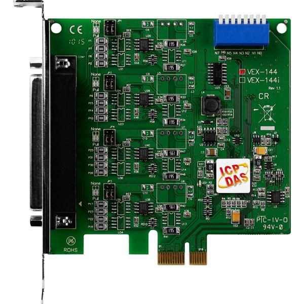 PCI EXPRESS KORT, 4 PORT RS-42
