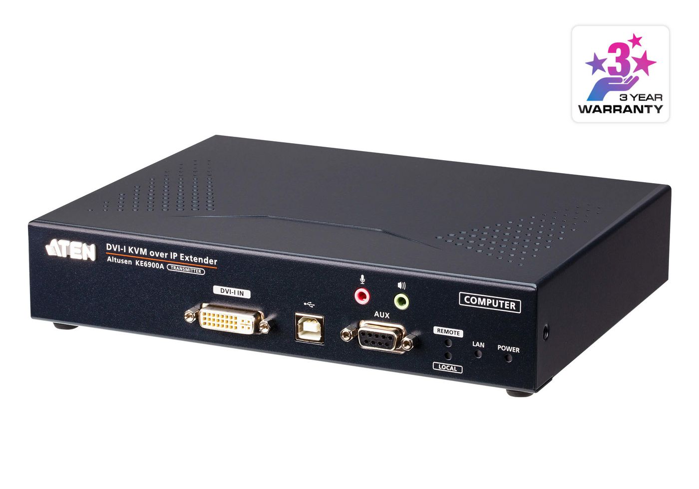 Aten KE6900AT-AX-G W125603299 FHD DVI-I KVM over IP 