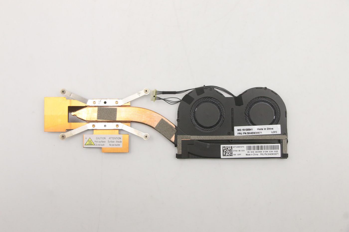 Lenovo CPU heatsink w/fan