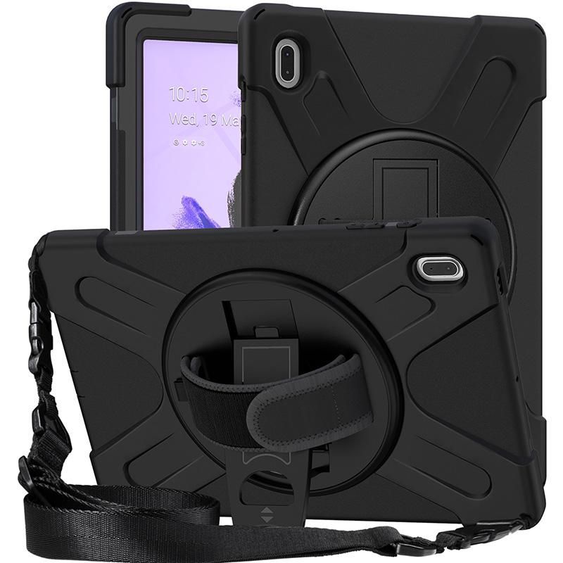Galaxy Tab S7 Fe Defender Case. Raised Black