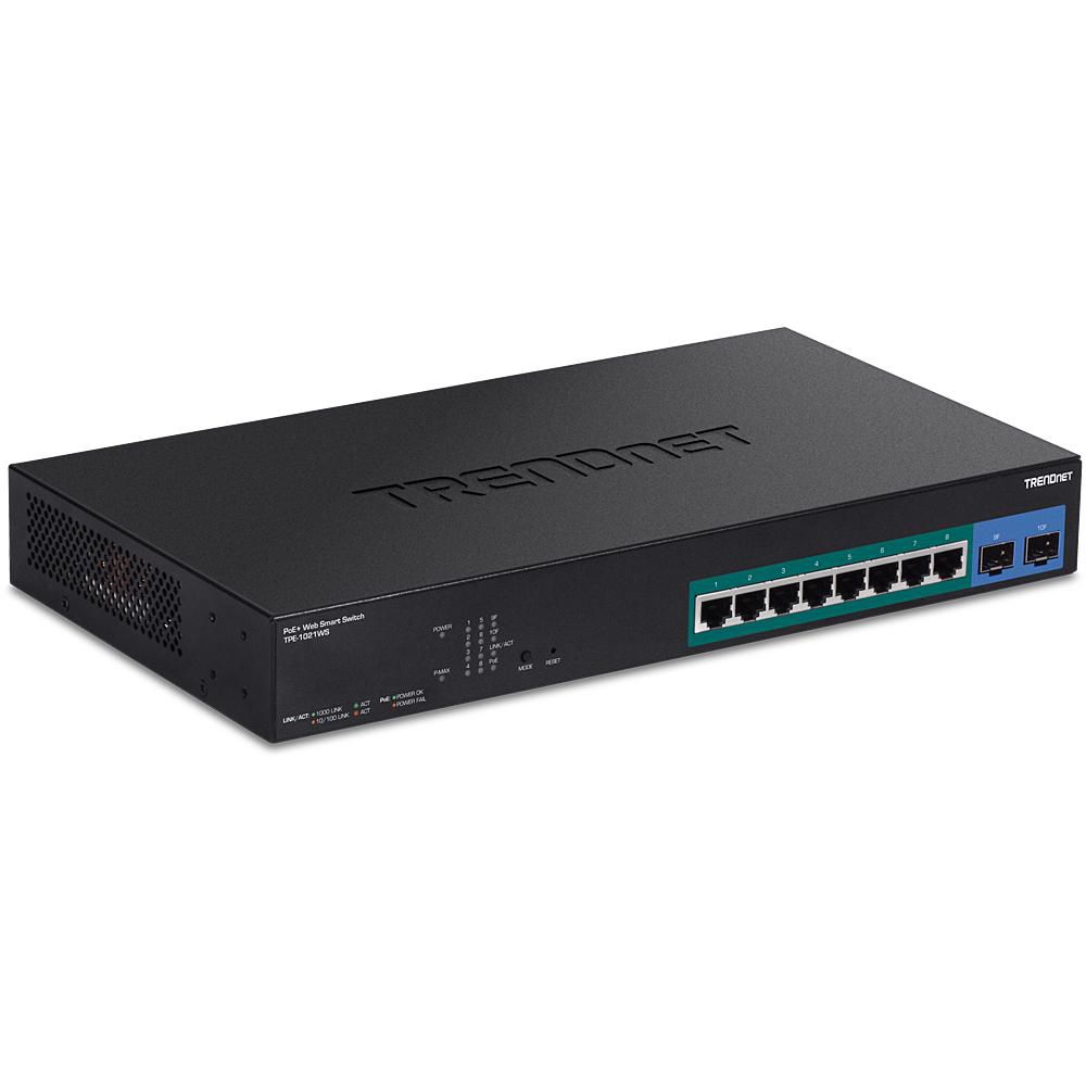 TRENDnet TPE-1021WS W125956187 10-Port Gigabit Web Smart 