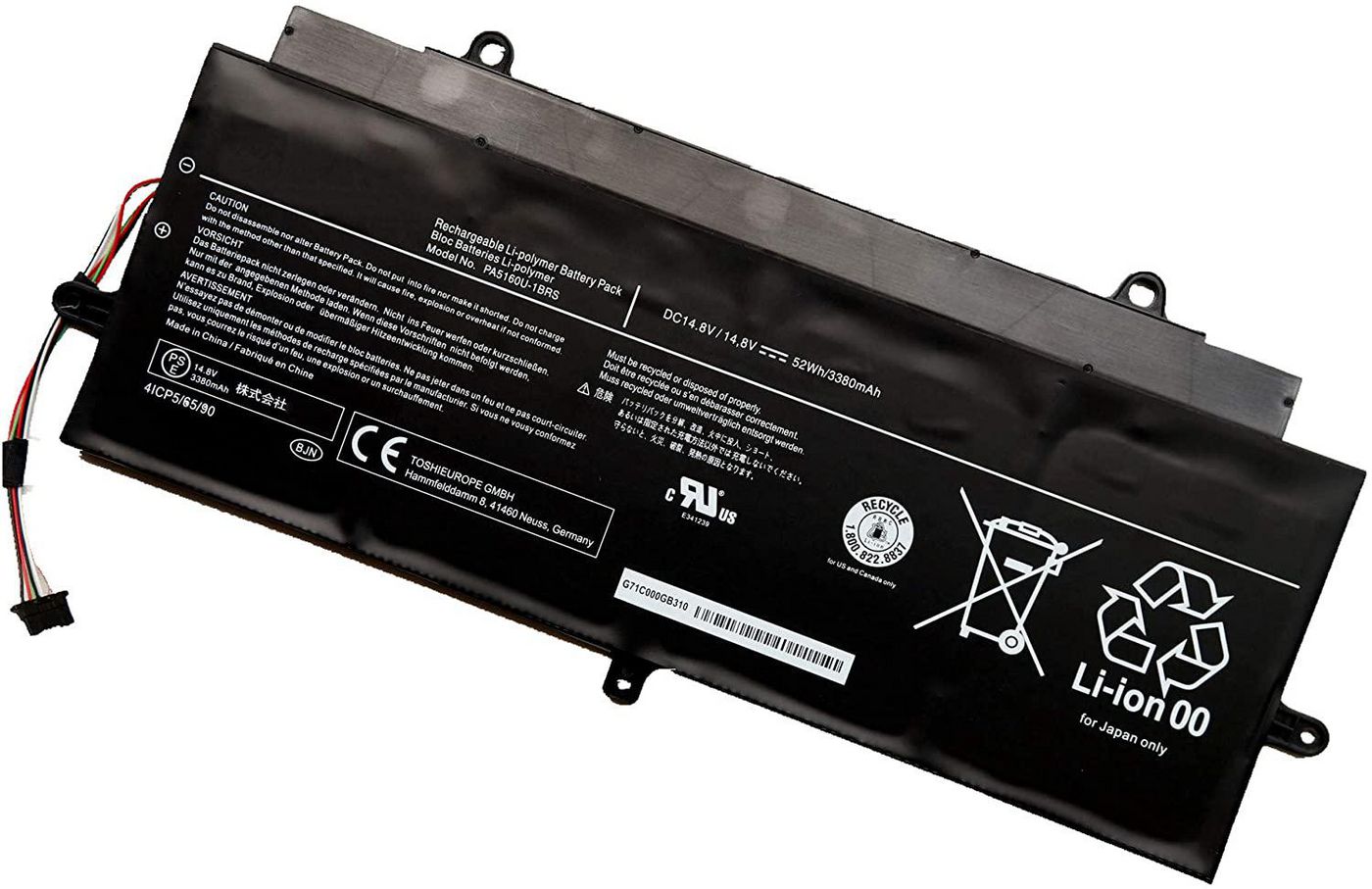 EET Laptop Battery for Toshiba