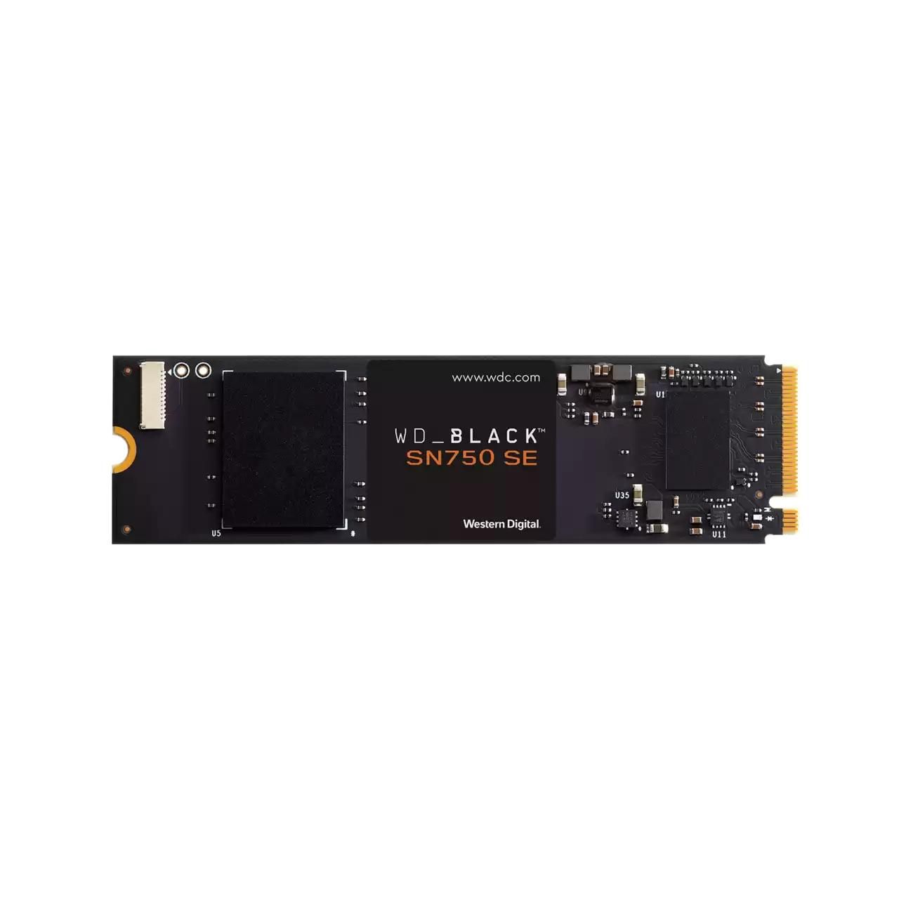 Western-Digital WDS500G1B0E W126288341 Black SSD SN750 SE Gaming 