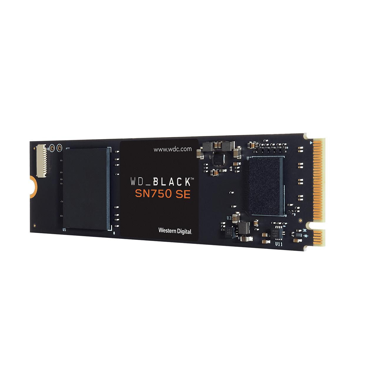Western-Digital WDBB8L5000ANC-WRSN W126288366 BLACK SN750 SE NVMe SSD 500GB 
