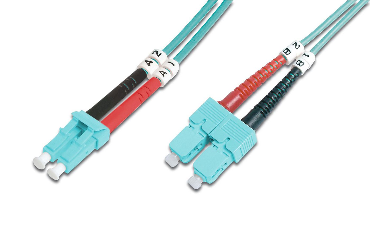 Cable fiber Digitus LC/SC OM3