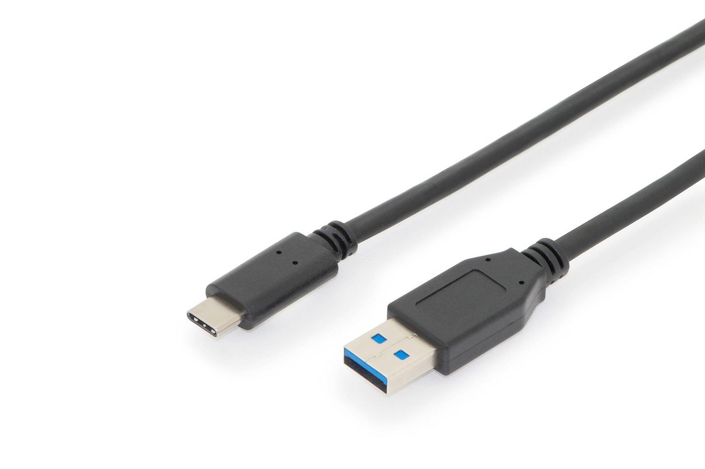 DIGITUS ASSMANN USB Typ C Verbindungskabel Typ C auf A St/St 1,0m voll ausgestattet Gen2 3A 10GB 3.1