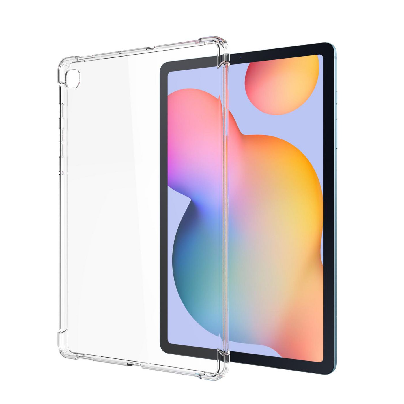 Galaxy Tab S6 Lite 2020/2022 Clear Tpu Cover With Corner