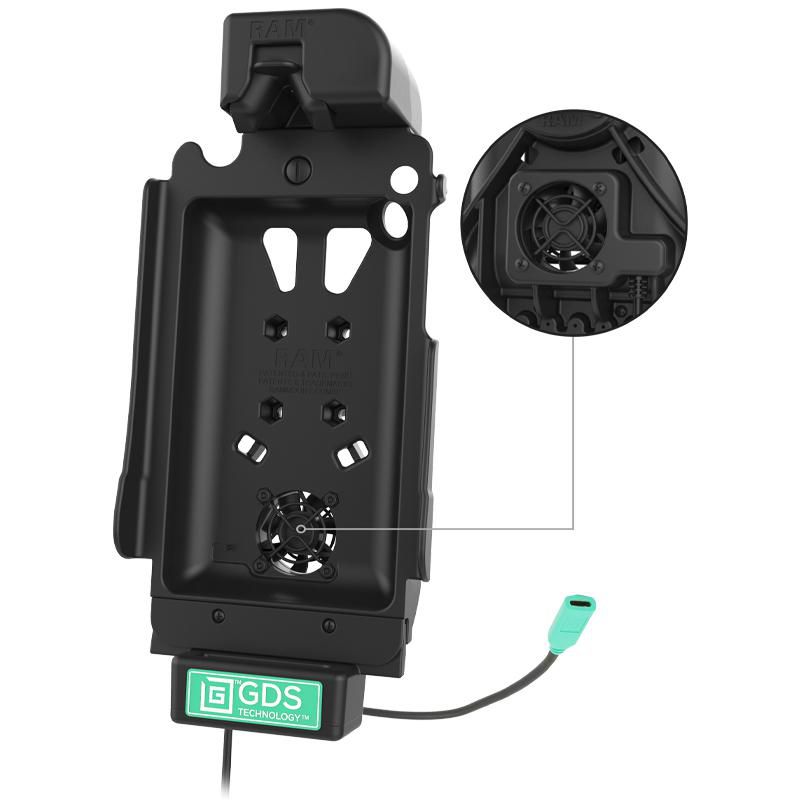 RAM-Mounts RAM-GDS-DOCKF-SAM67CU W126109006 GDS VEHICLE DOCK USBC W FAN 