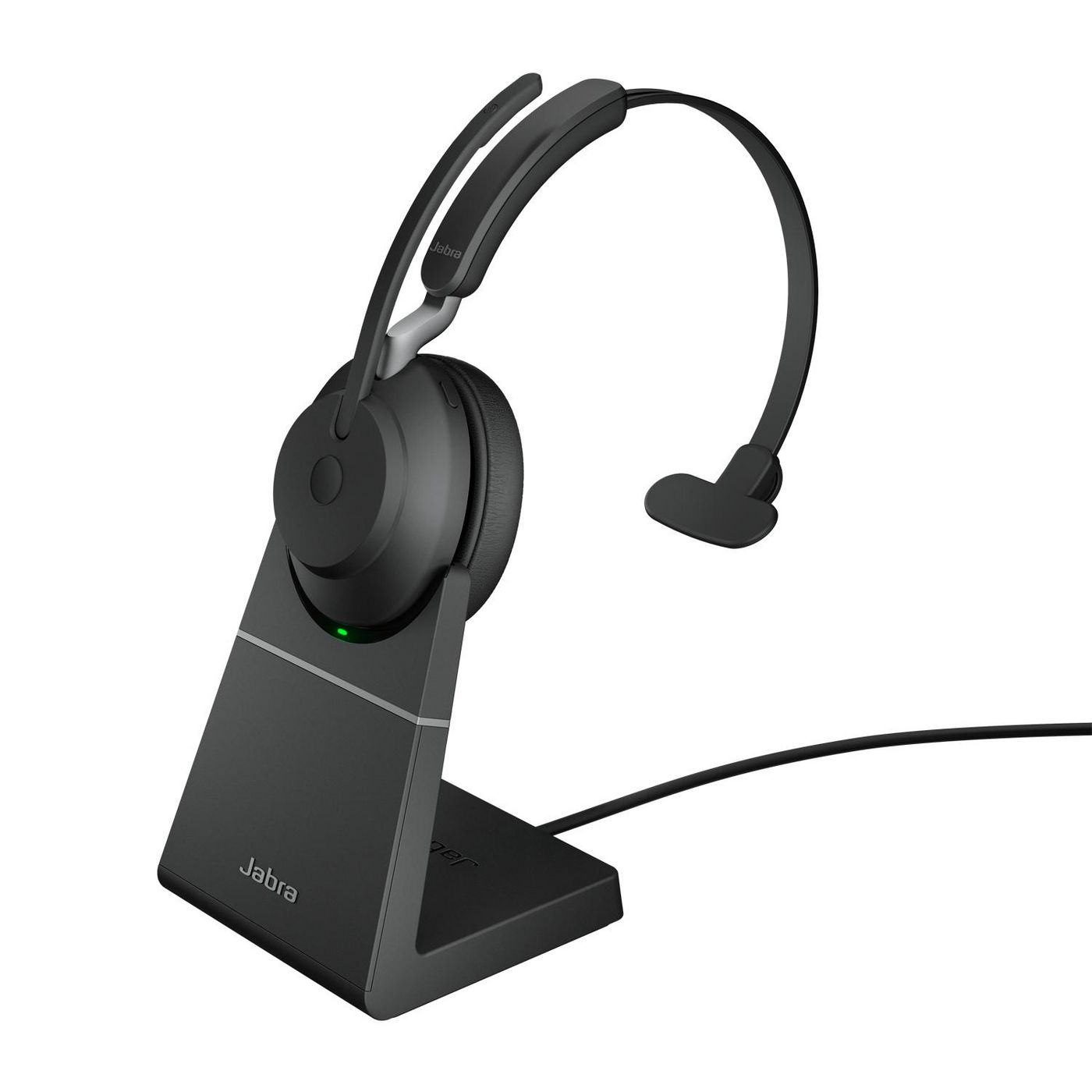 Headset Evolve2 65 UC - Mono - USB-C / BT - Black - with Desk Stand
