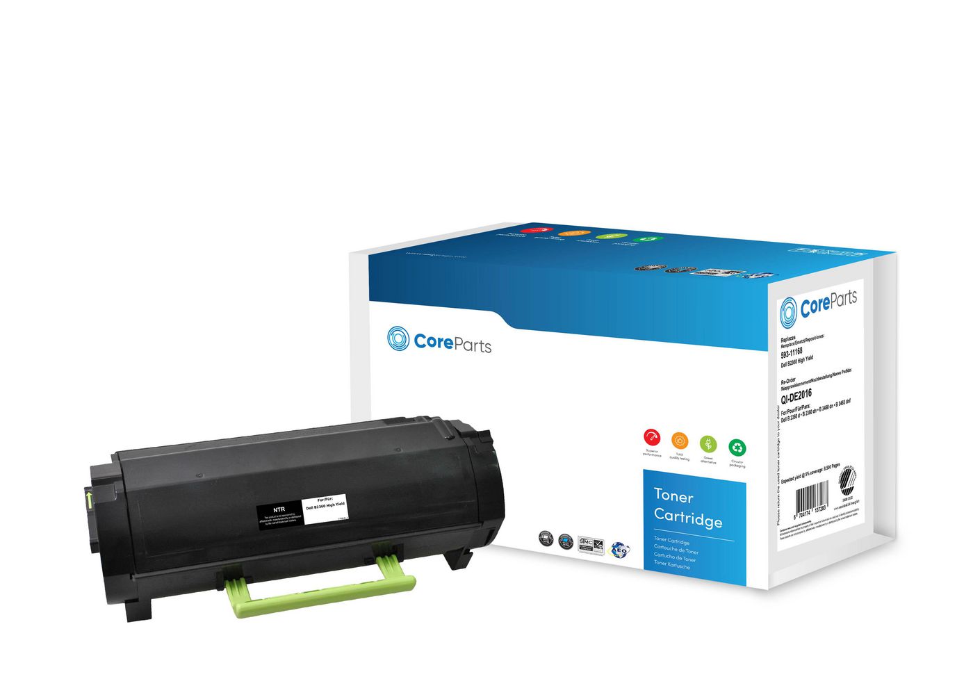 Toner laser per Dell Nero