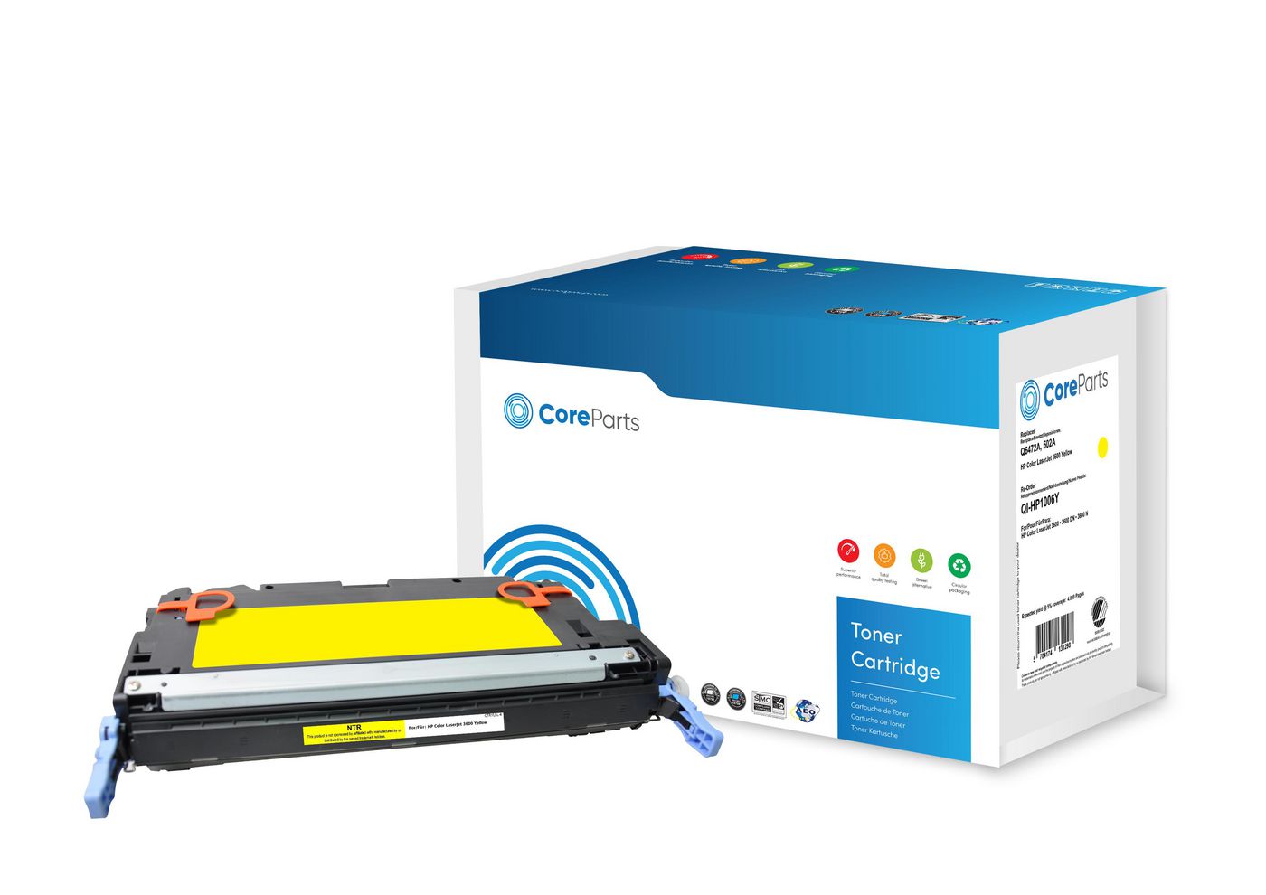 Toner giallo Q6472A