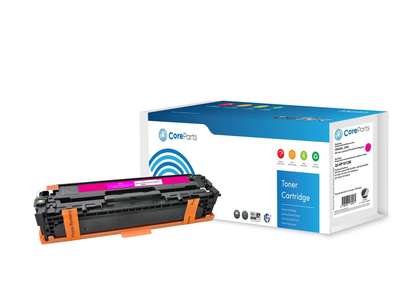 Toner Magenta CB543A