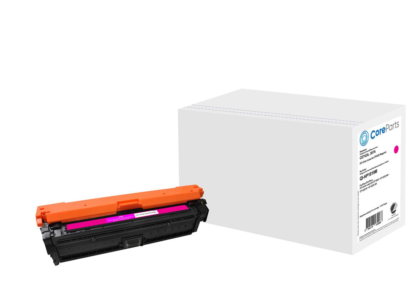 Toner magenta CE743A