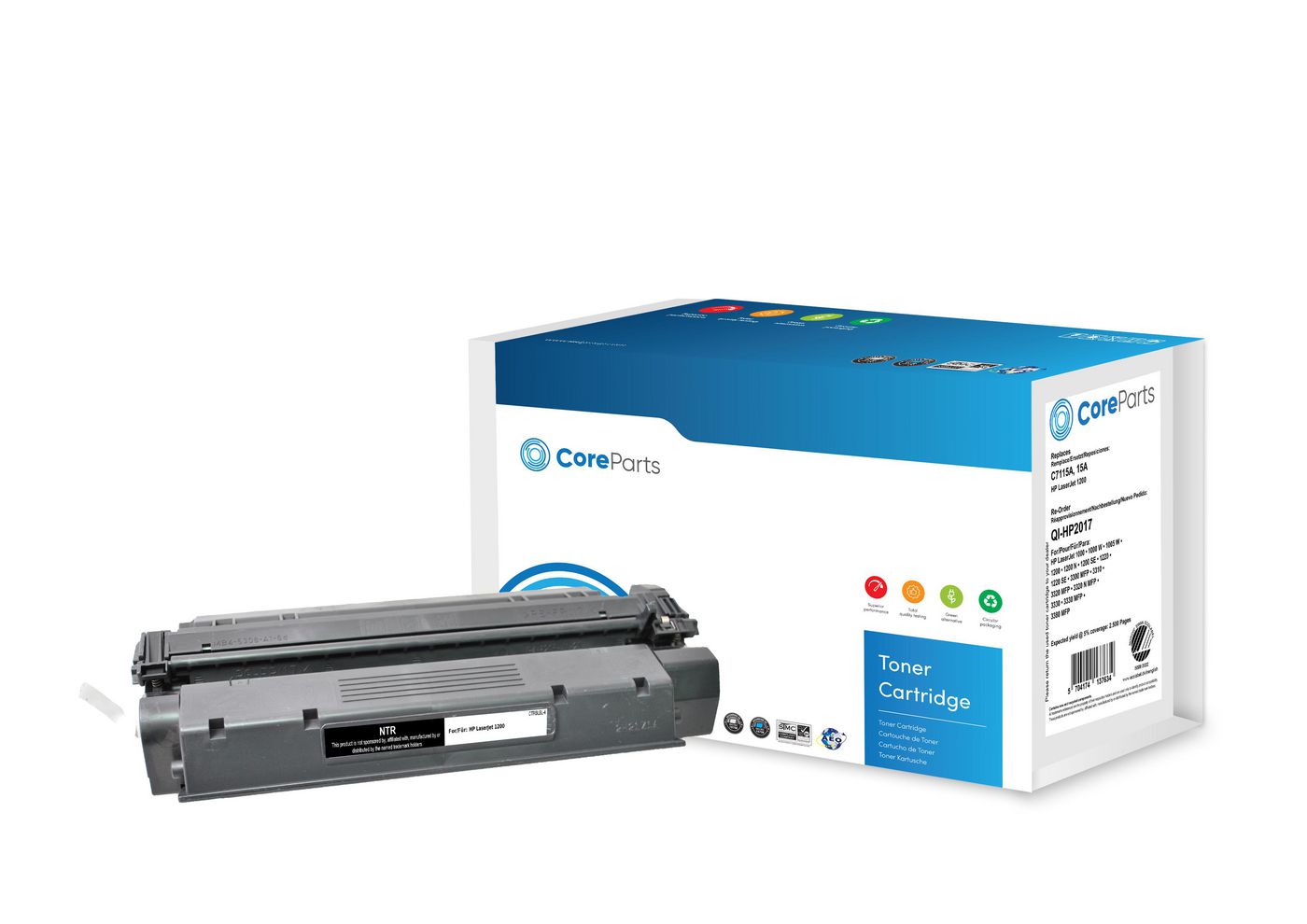 Toner nero C7115A