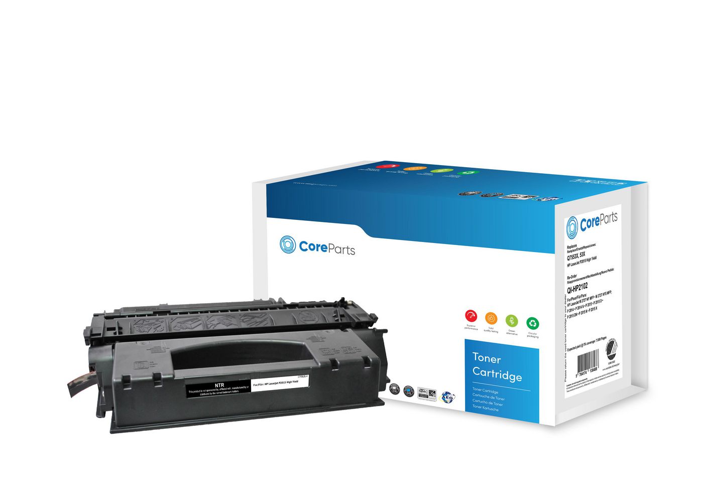 Toner nero Q7553X