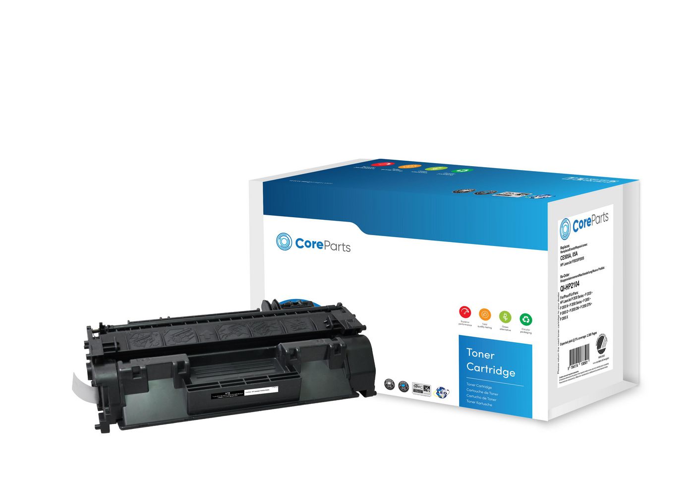 QUALITY IMAGING Toner Black CE505A