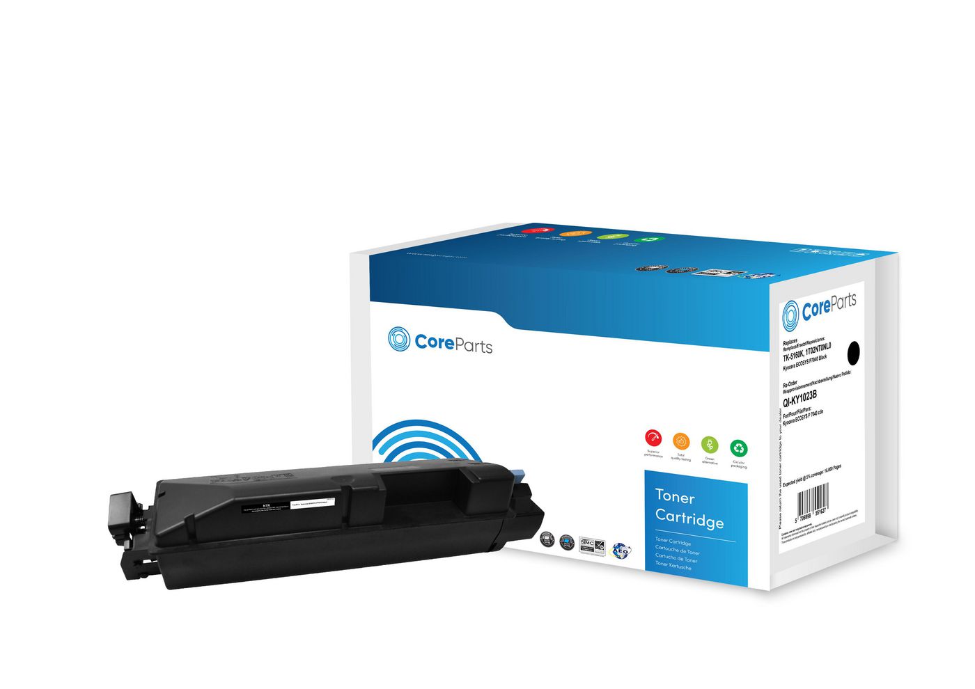 Toner nero TK-5160K