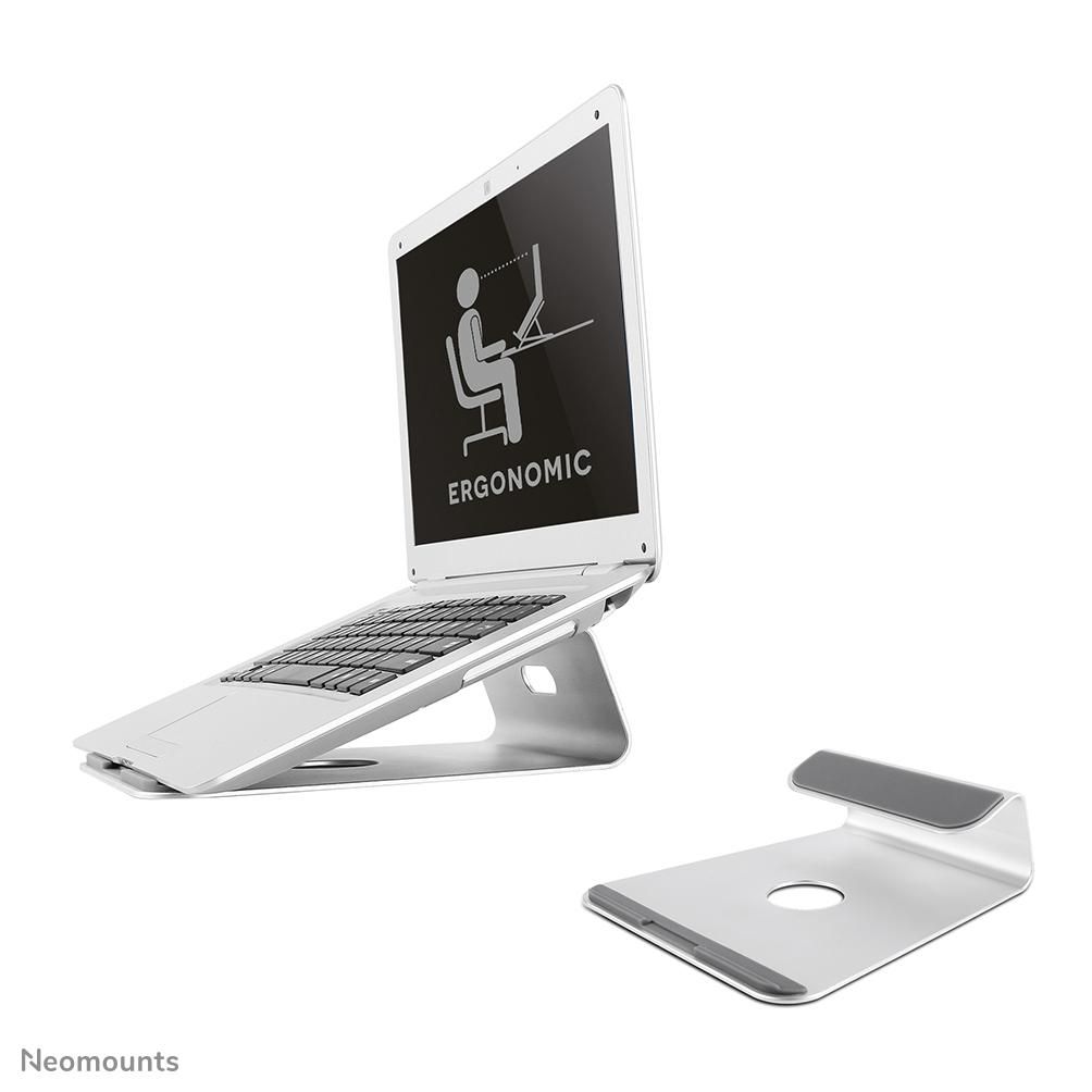 NEOMOUNTS BY NEWSTAR Deskstand Laptop/IPAD-Ständer Silber NSLS025