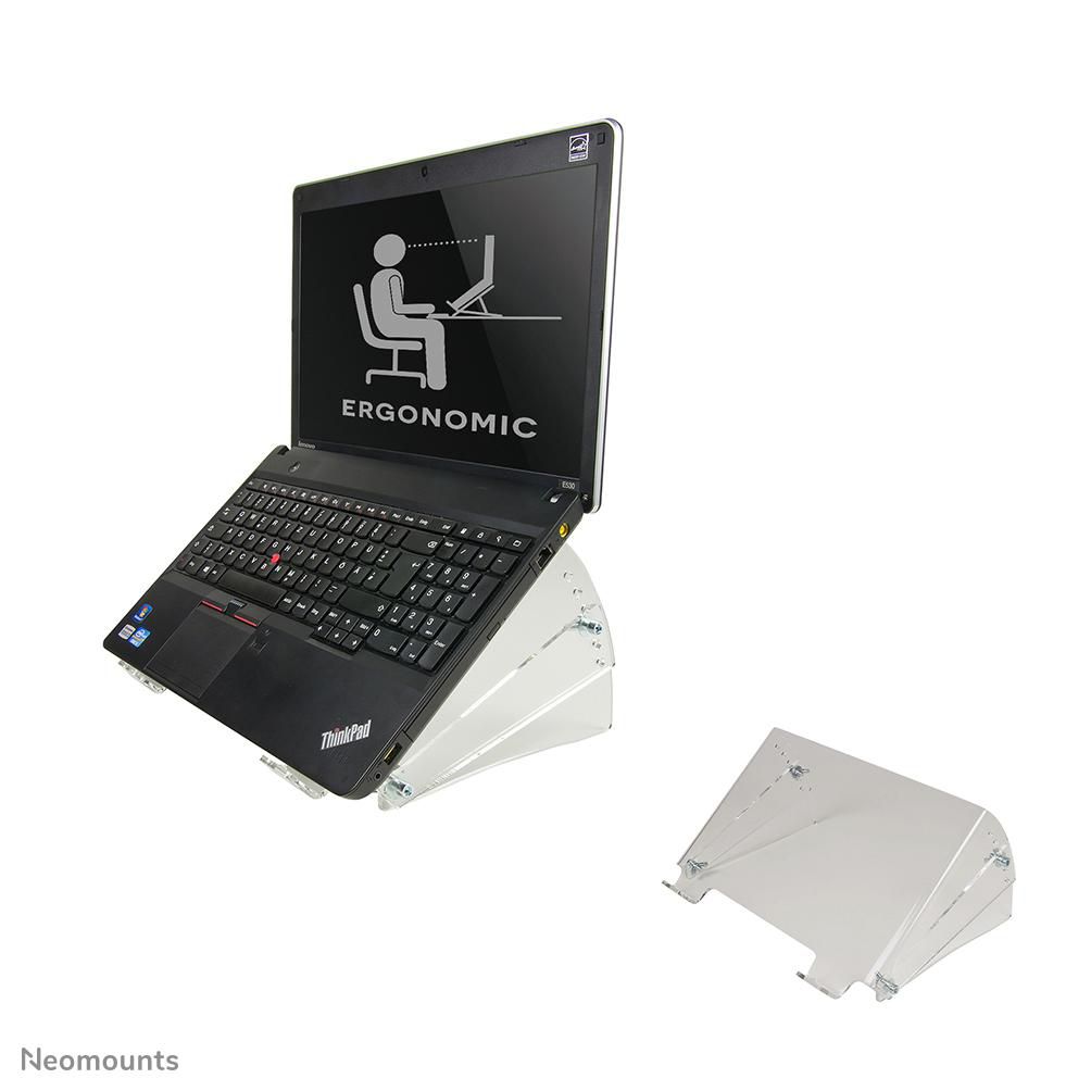 Neomounts-by-Newstar NSNOTEBOOK300 Tiltable Transparent Laptop 