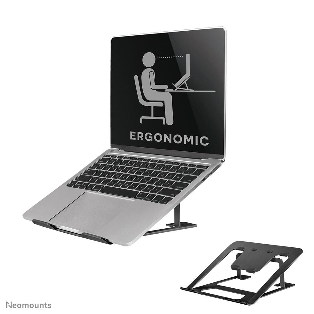 NEOMOUNTS BY NEWSTAR Notebook Desk Stand (ergonomic)Black