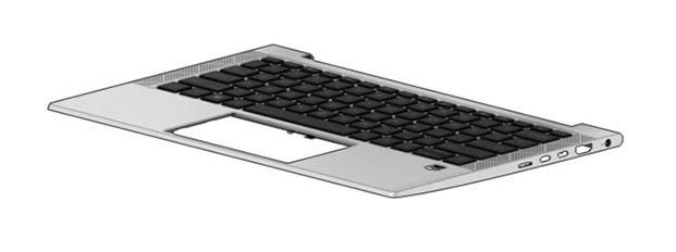HP M36413-061 W126289364 Top Cover WKeyboard BL ITL 