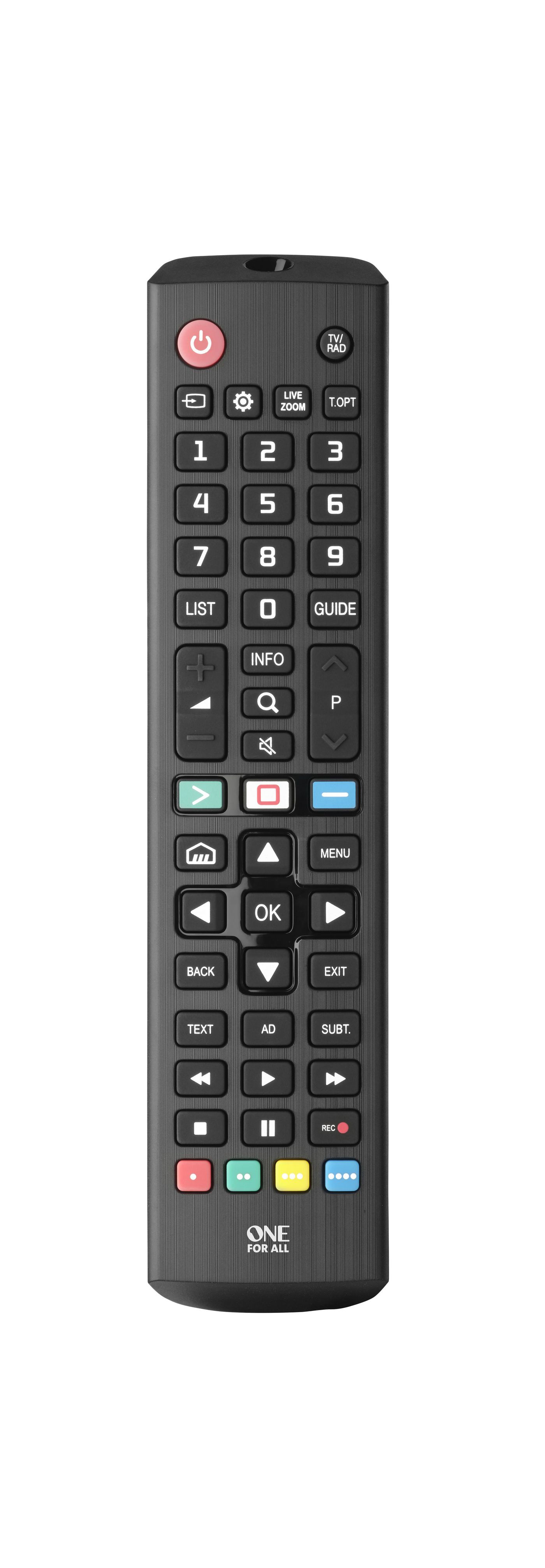 One-For-All URC4911 W126401817 LG 2.0 Replacement Remote 