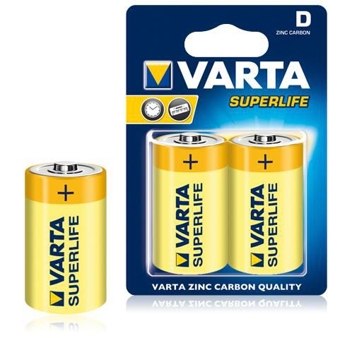 Varta 2020101412 W128282141 2020 Single-Use Battery D 