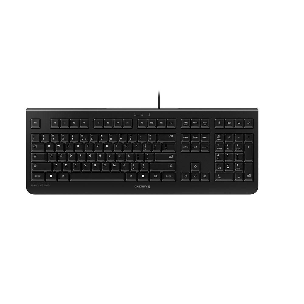 CHERRY Keyboard KC 1000 USB US-Layout mit ? Zeichen