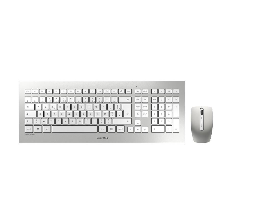 CHERRY Desktop DW 8000 [FR] Wireless silver/white