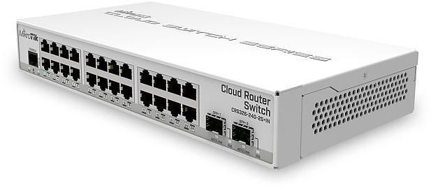 MikroTik CRS326-24G-2S+IN-UK W126155507 Cloud Router Switch UK Power 