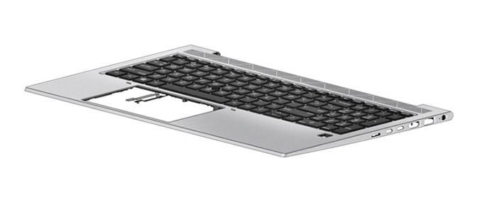 HP Top Cover W/Keyboard CP+PS BL