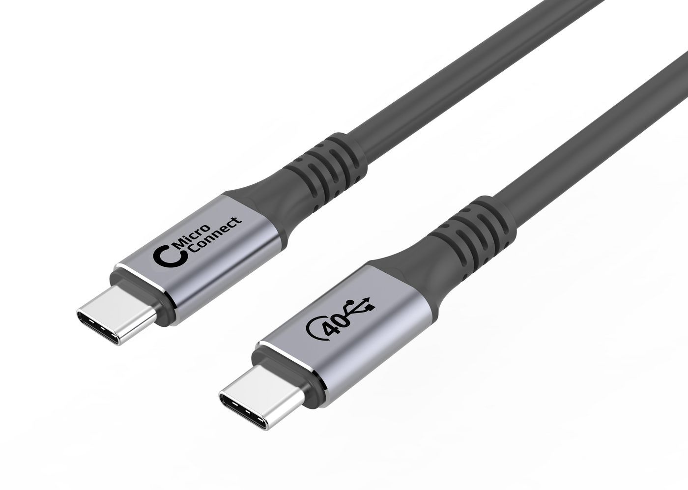 MICROCONNECT Premium USB4 USB-C cable 2m 40Gbps 100W - Kabel - Digital/Daten (USB4CC2)