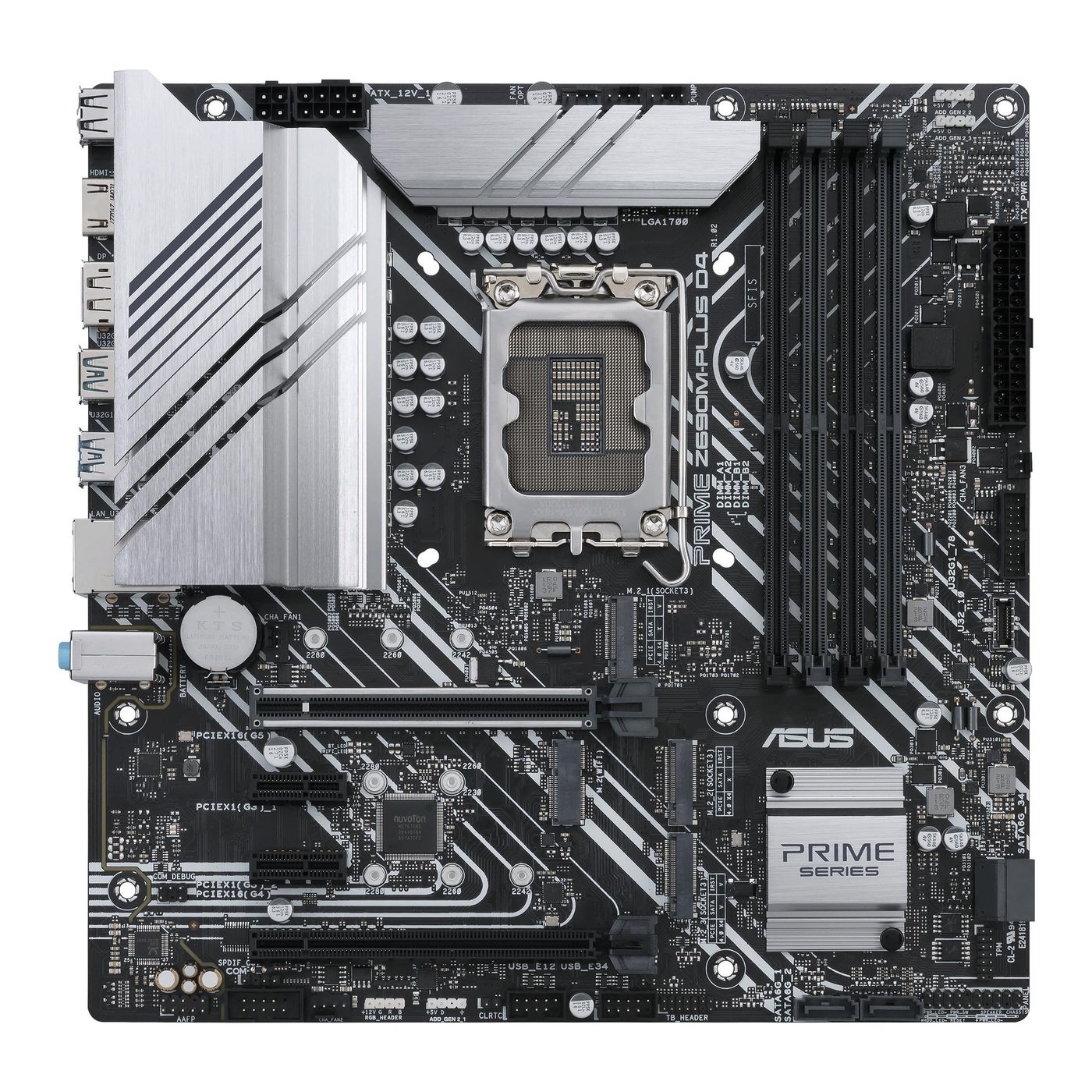 PRIME Z690M-PLUS D4 - 90MB18Q0-M0EAY0