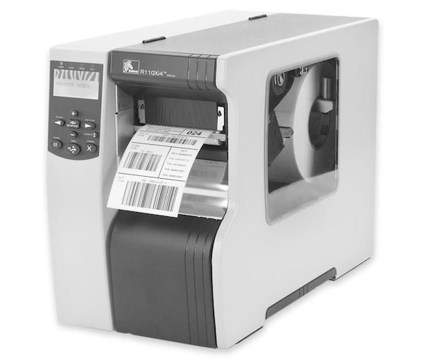 R110xi4 Industrial Printer - Thermal Transfer -  104mm - USB / serial / parallel - Cutter Rfid