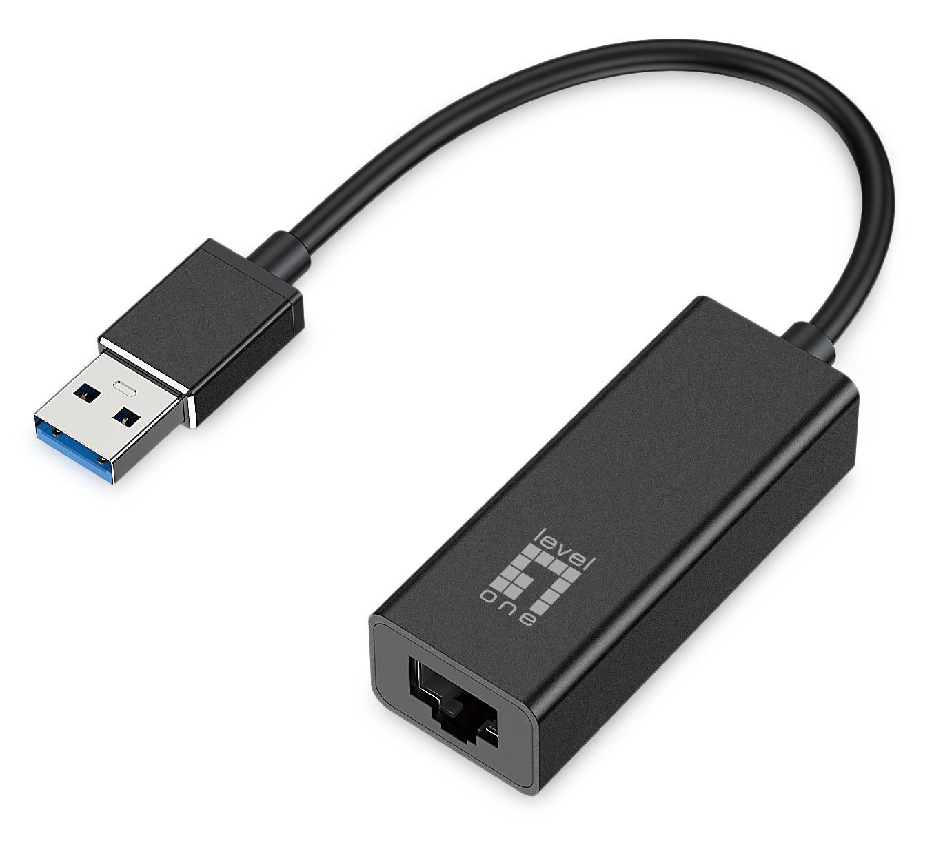 LevelOne USB-0401 USB Gigabit Ethernet Adapter 