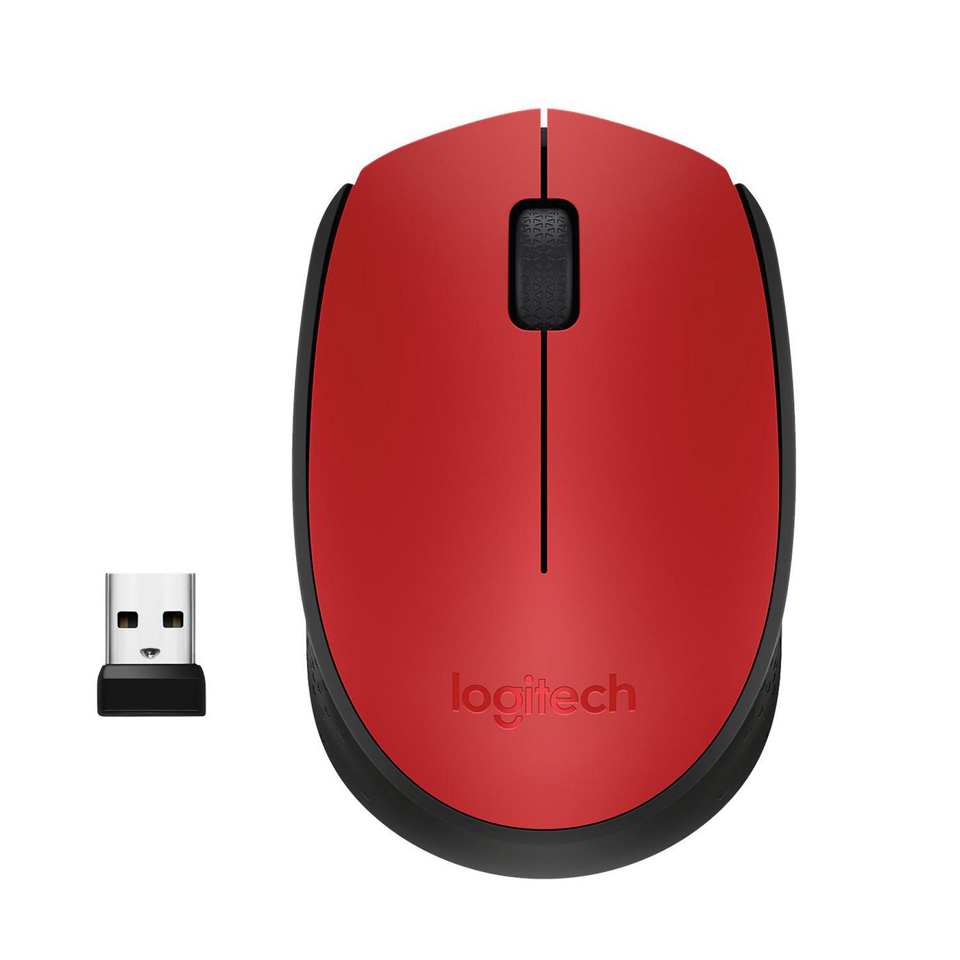 Logitech 910-004641 M171 Mouse, Wireless Red 