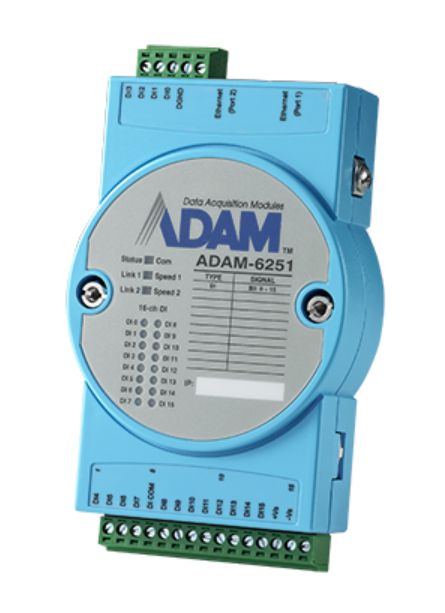 Advantech ADAM-6251-B W126550990 16-ch Isolated Digital Input 