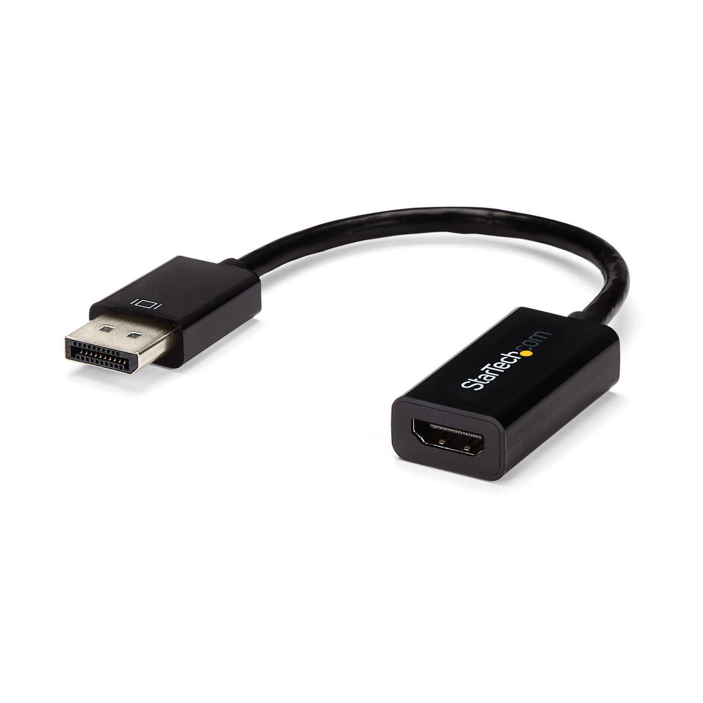 STARTECH.COM DisplayPort auf HDMI 4k - 30Hz Adapter - DP 1.2 zu HDMI Video und Audio aktiv Konverter
