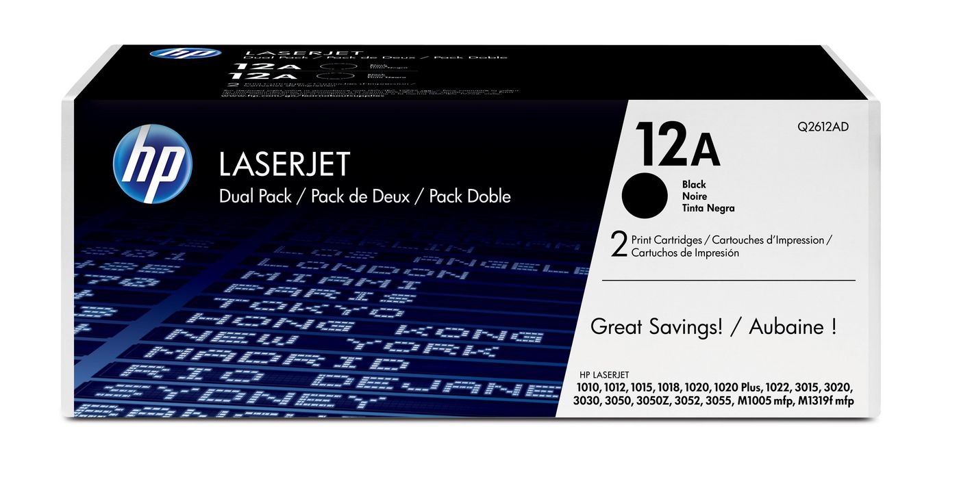 Toner Black **2-pack**