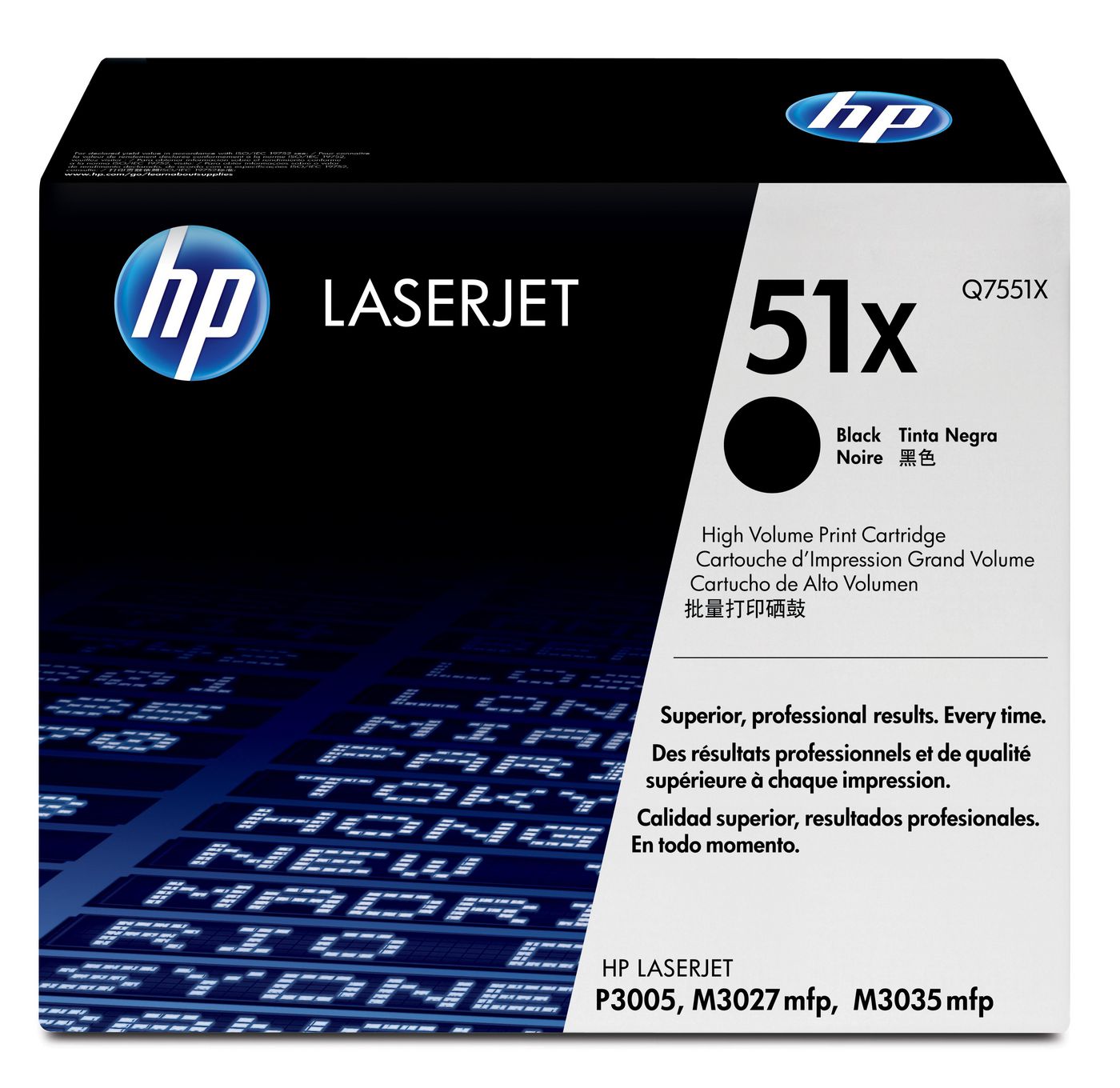 HP 51X Schwarz LaserJet Tonerpatrone (Q7551X)