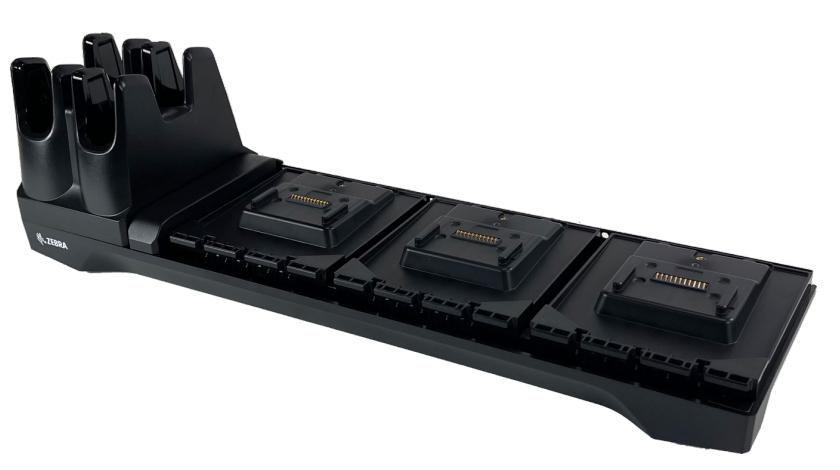 ZEBRA Communication Cradle - Docking Cradle (Anschlußstand) - 7 Slots - für Zebra RFD40 Premium, RFD