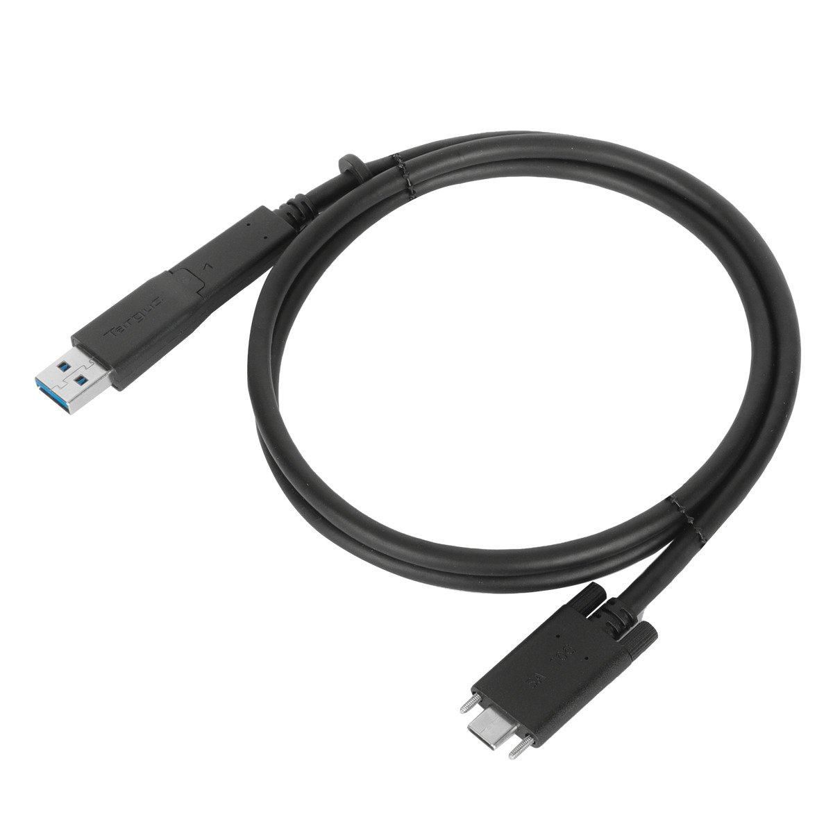 Targus ACC1133GLX W126594008 1m USB A to C Tether cable 