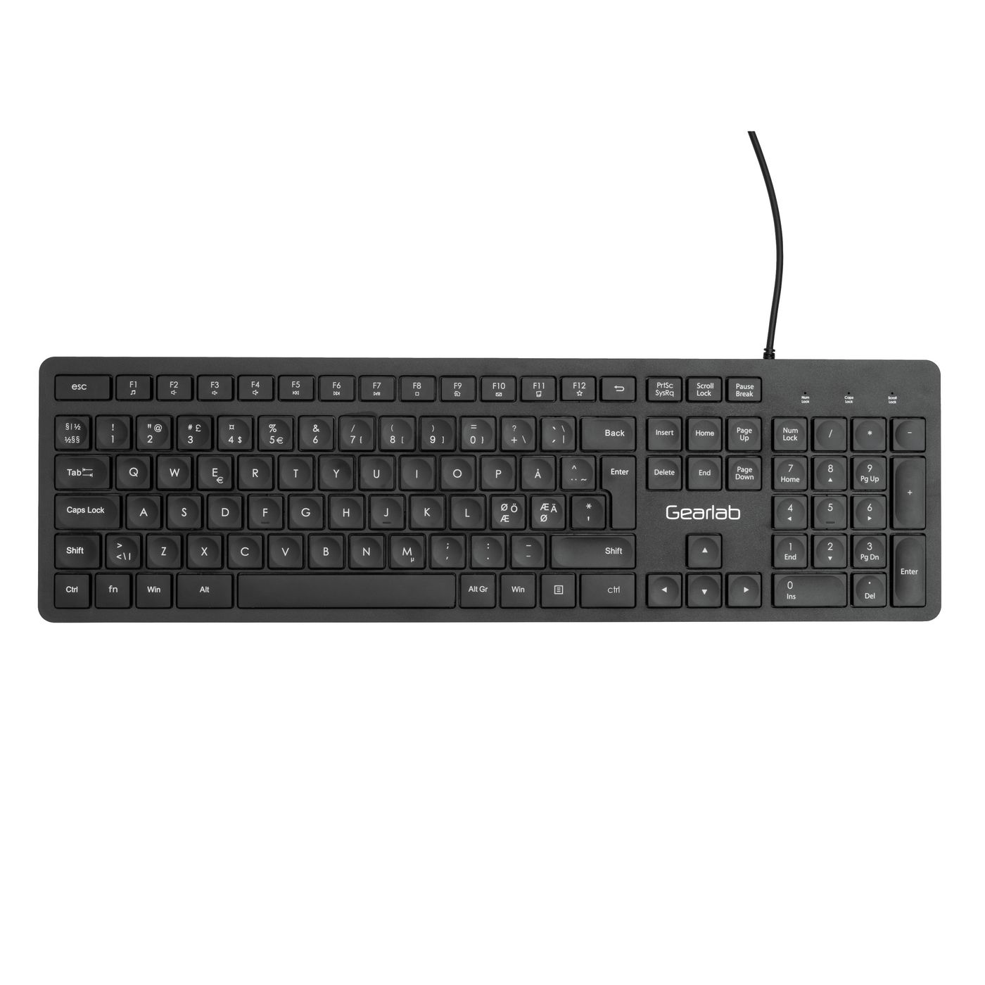 eSTUFF GLB211102 W126339678 G220 USB Keyboard Nordic 