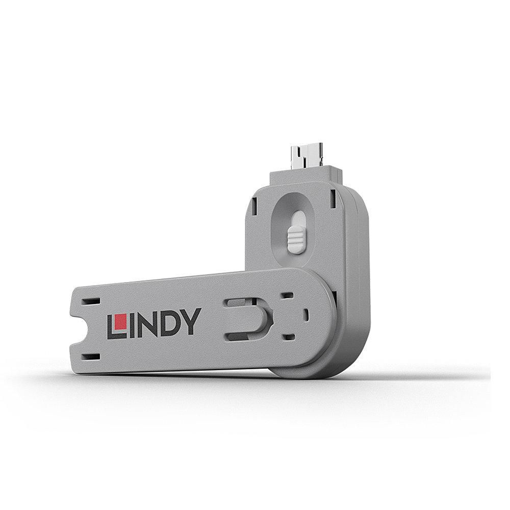 Lindy 40624 W126288283 Port Blocker Key USB Type A 